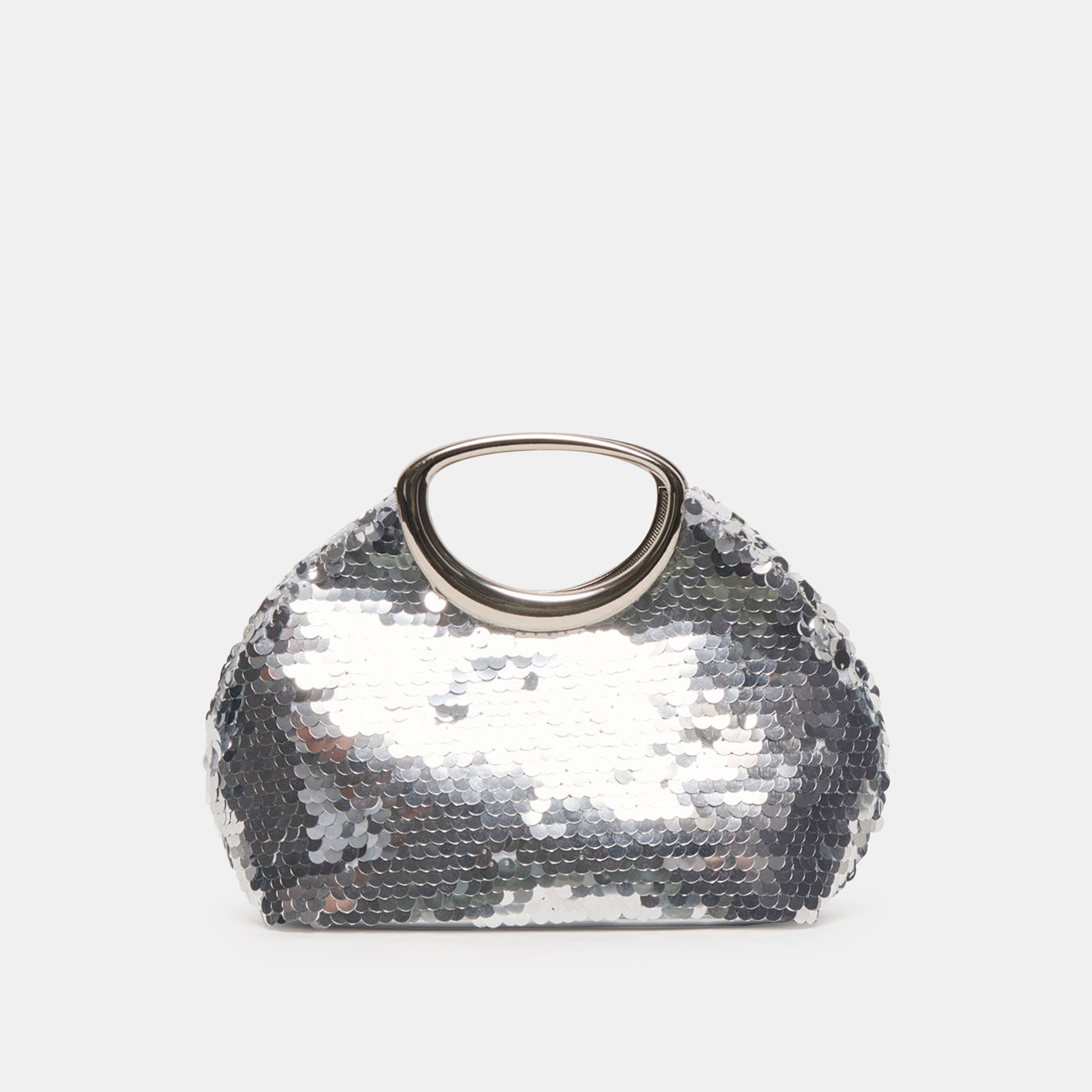 Alina Silver Sequin Handbag - Dolce Vita