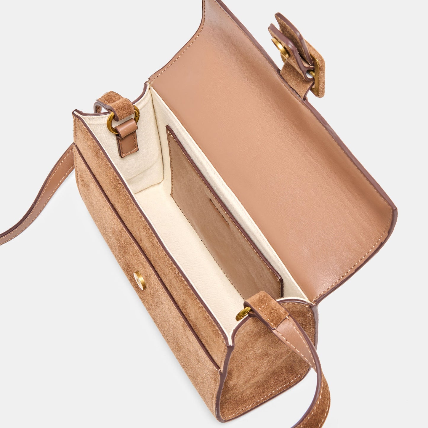 Chris Camel Suede Crossbody - Dolce Vita