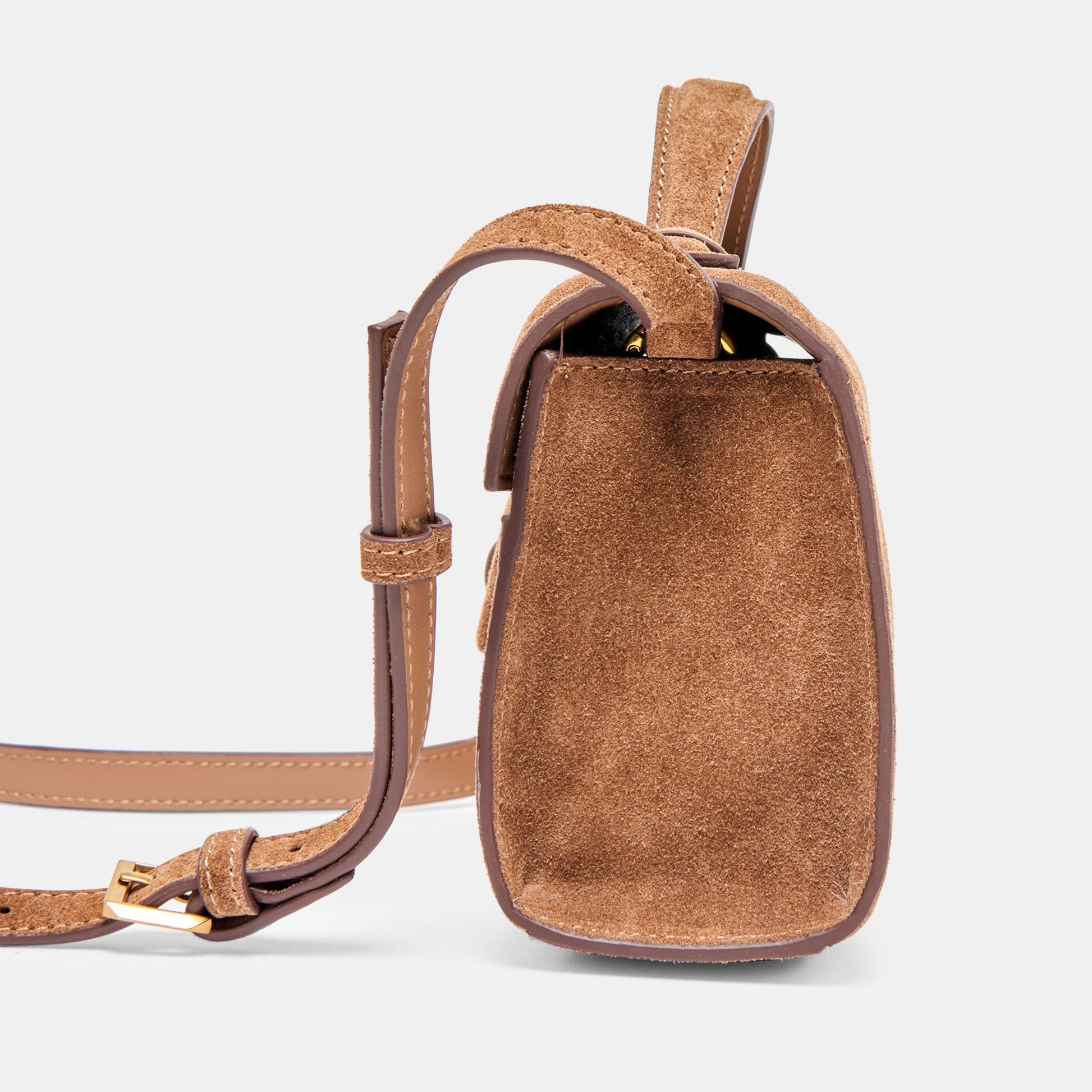 Chris Camel Suede Crossbody - Dolce Vita