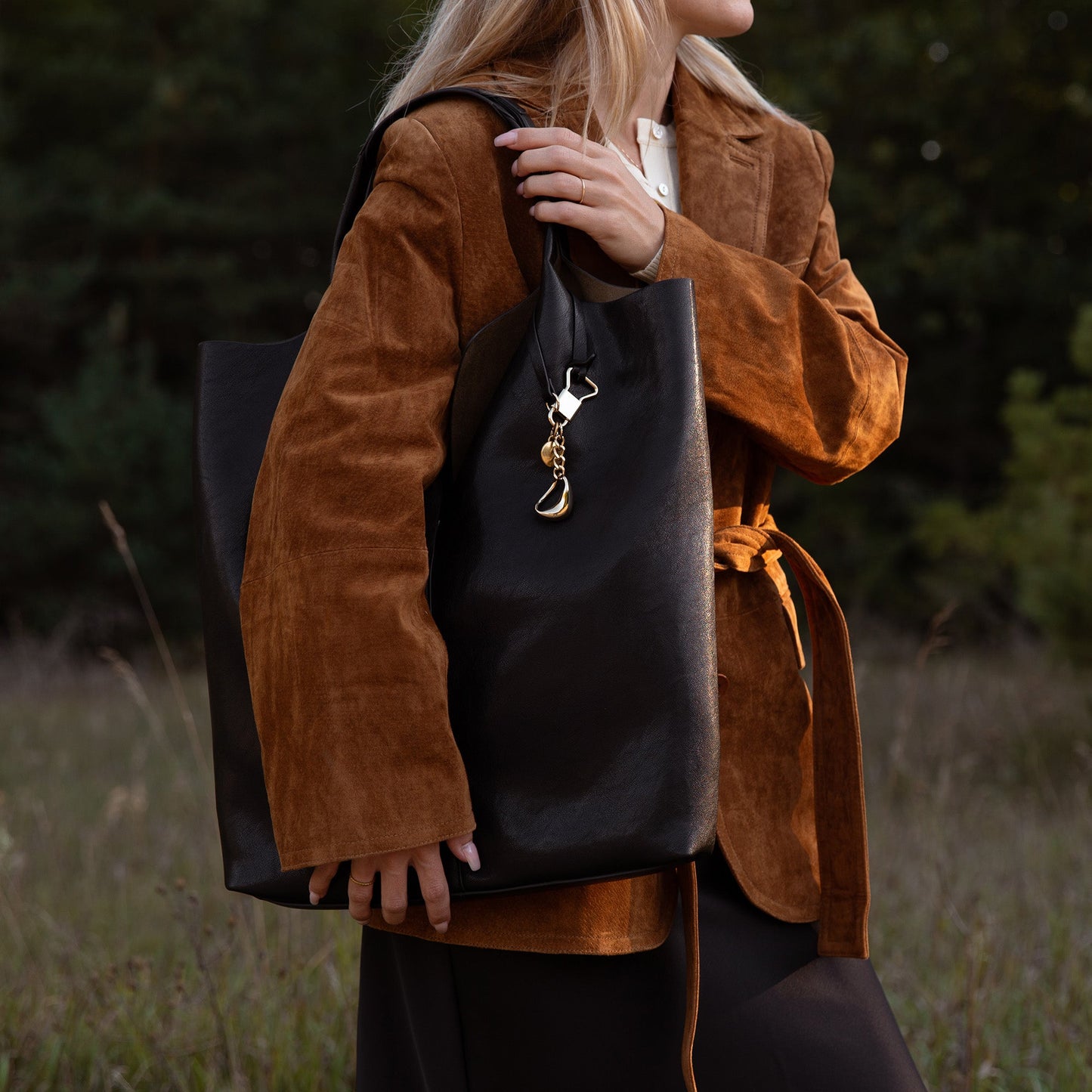 Auguste Black Stella Tote - Dolce Vita