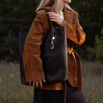 Auguste Black Stella Tote - Dolce Vita