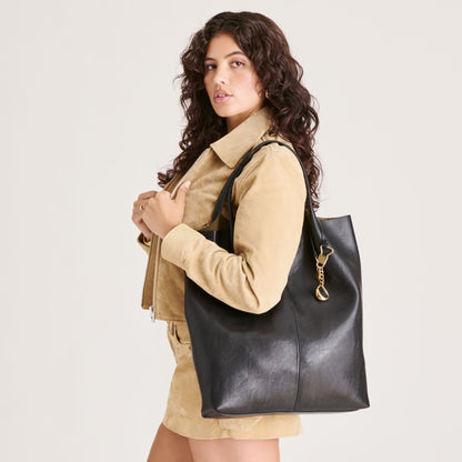 Auguste Black Stella Tote - Dolce Vita