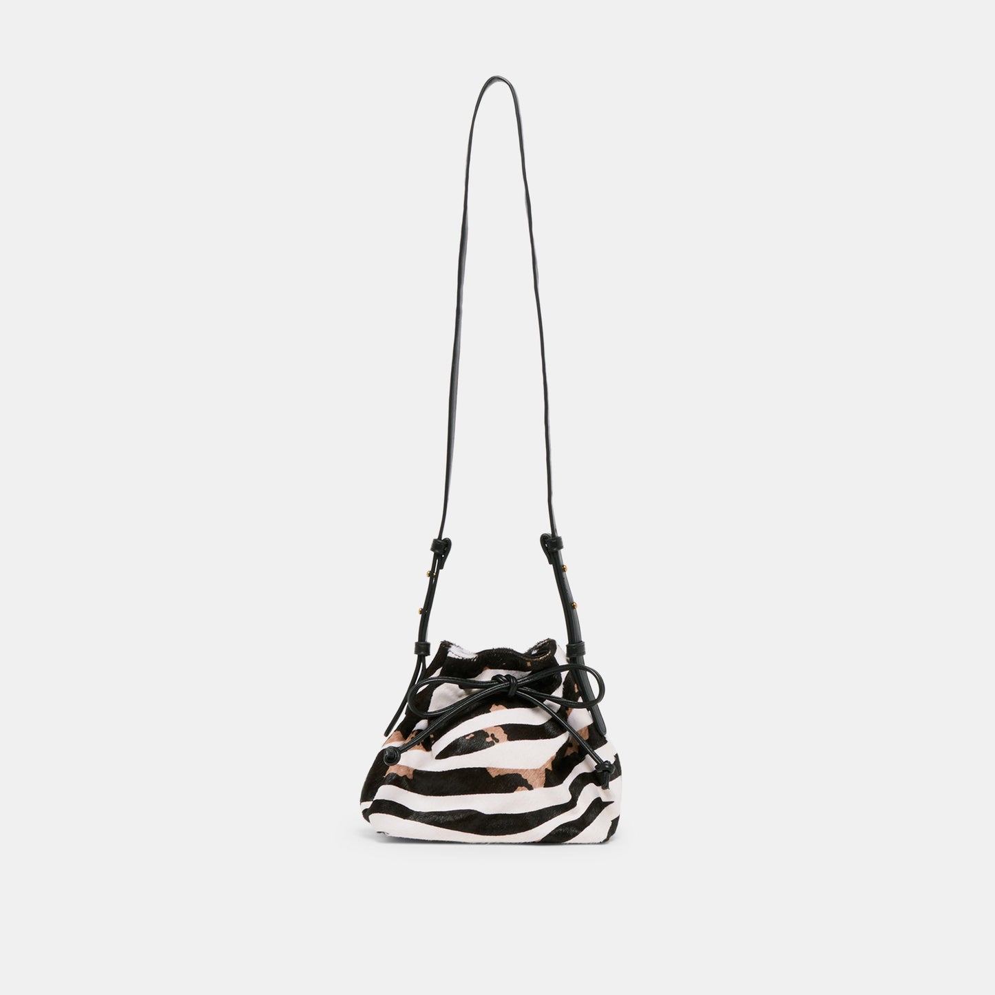 Randi Zebra Calf Hair Crossbody - Dolce Vita