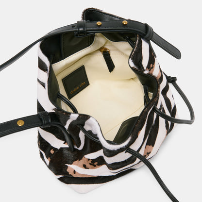 Randi Zebra Calf Hair Crossbody - Dolce Vita