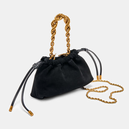 Cleo Black Suede Crossbody - Dolce Vita