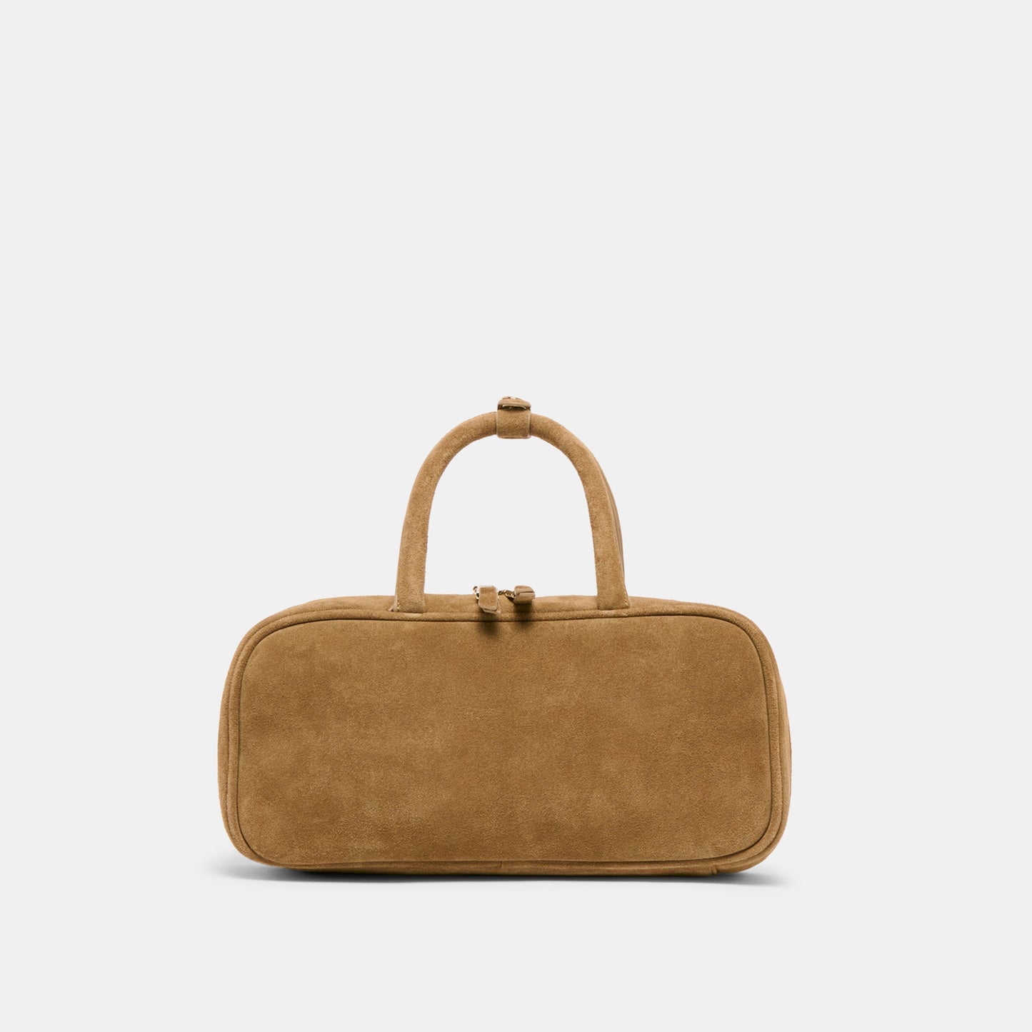 SANTINA HANDBAG TAUPE SUEDE - Dolce Vita