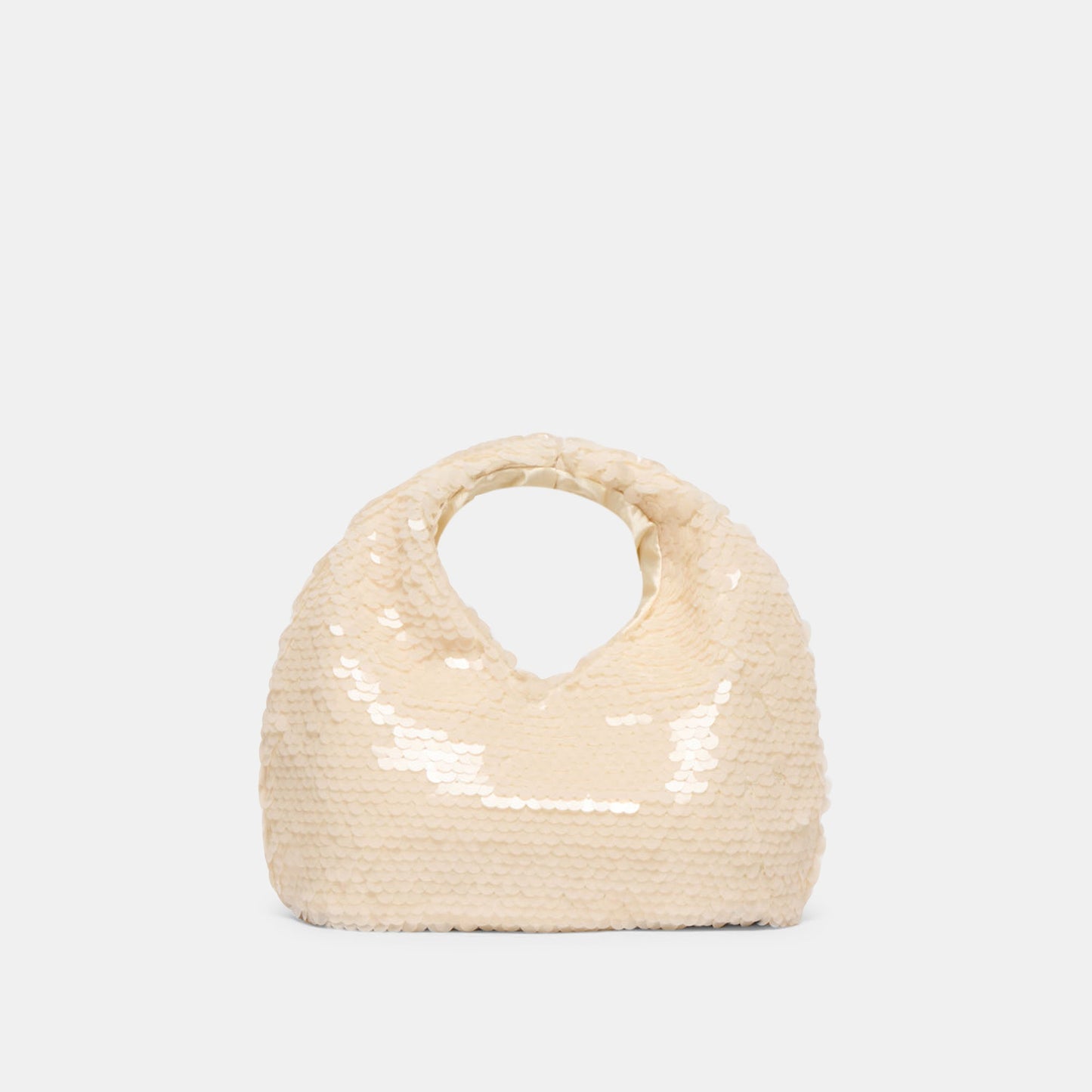 Dahlia Sequin Ivory Sequin Handbag - Dolce Vita
