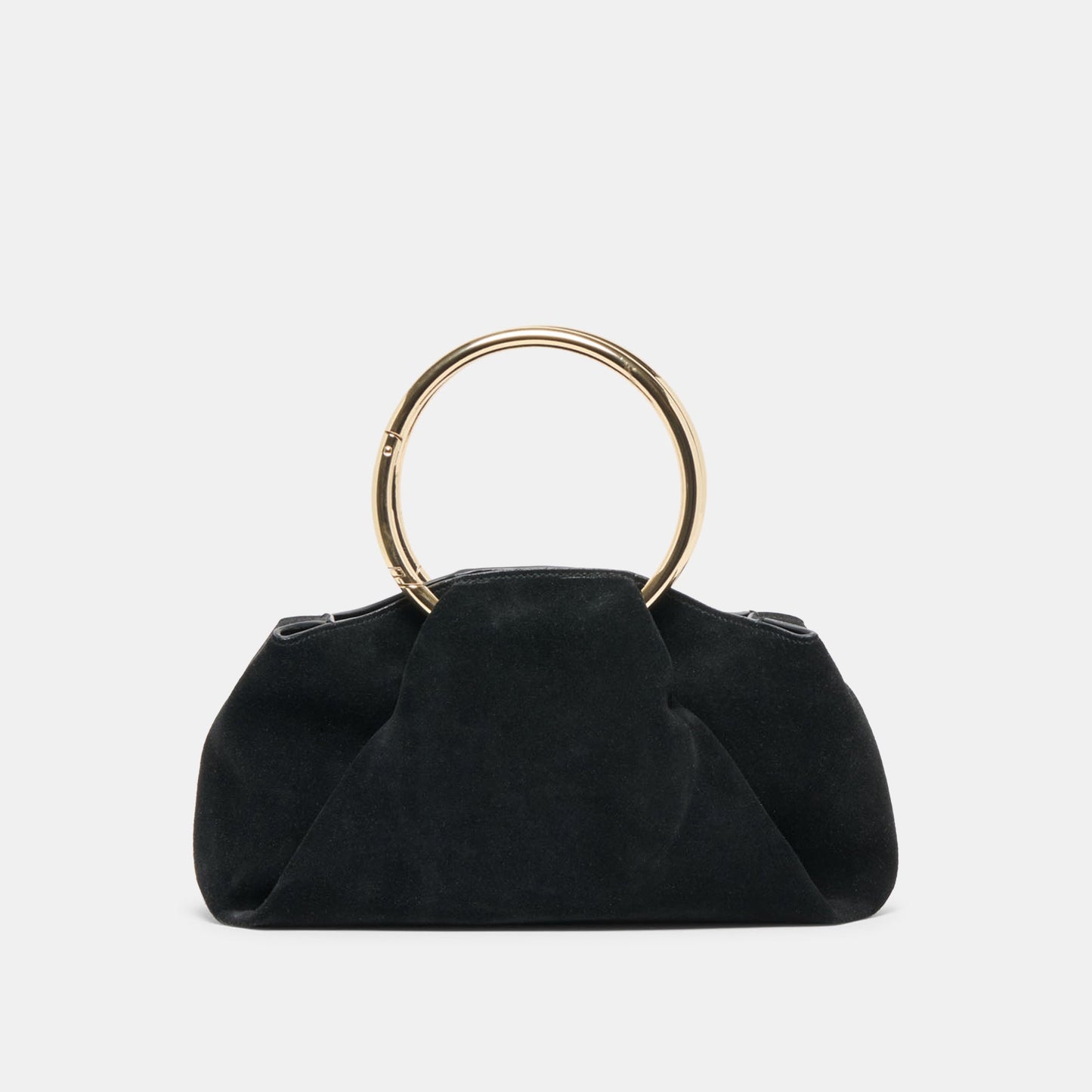 Channing Black Suede Handbag - Dolce Vita
