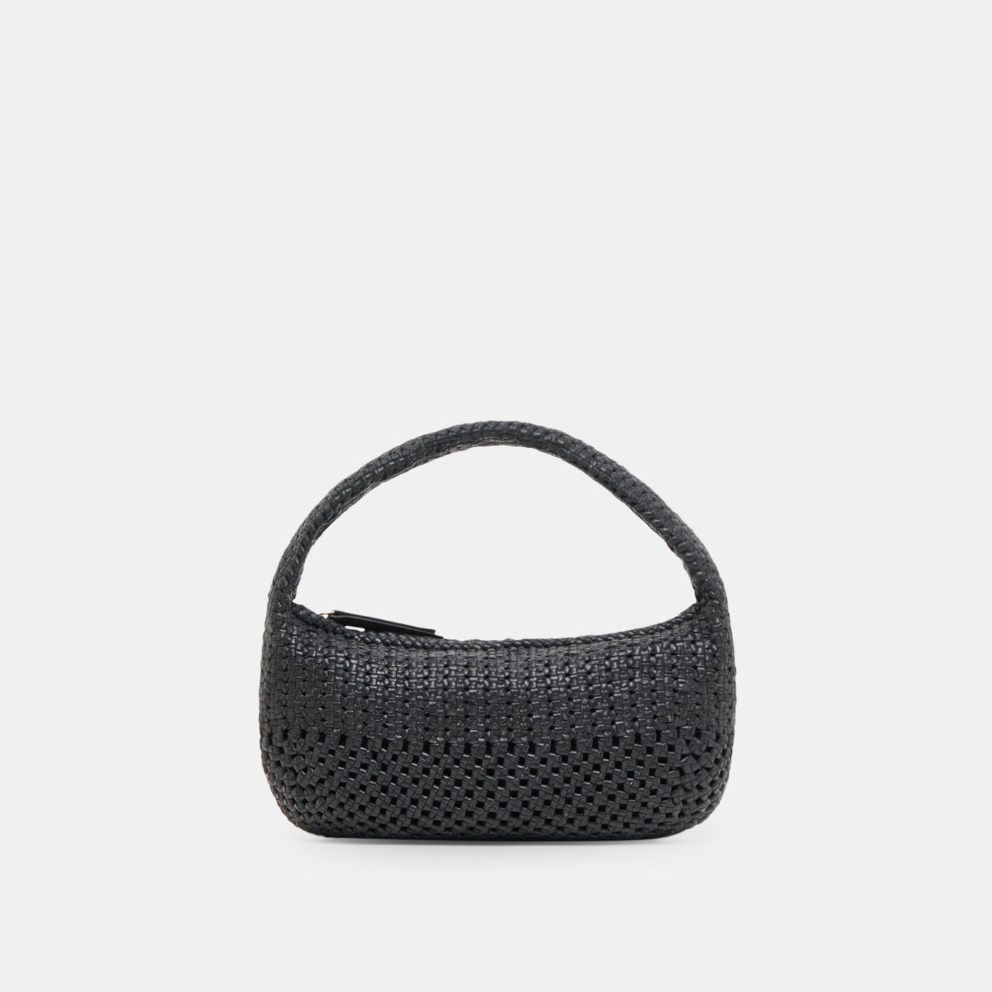 Zenia Black Leather Handbag - Dolce Vita