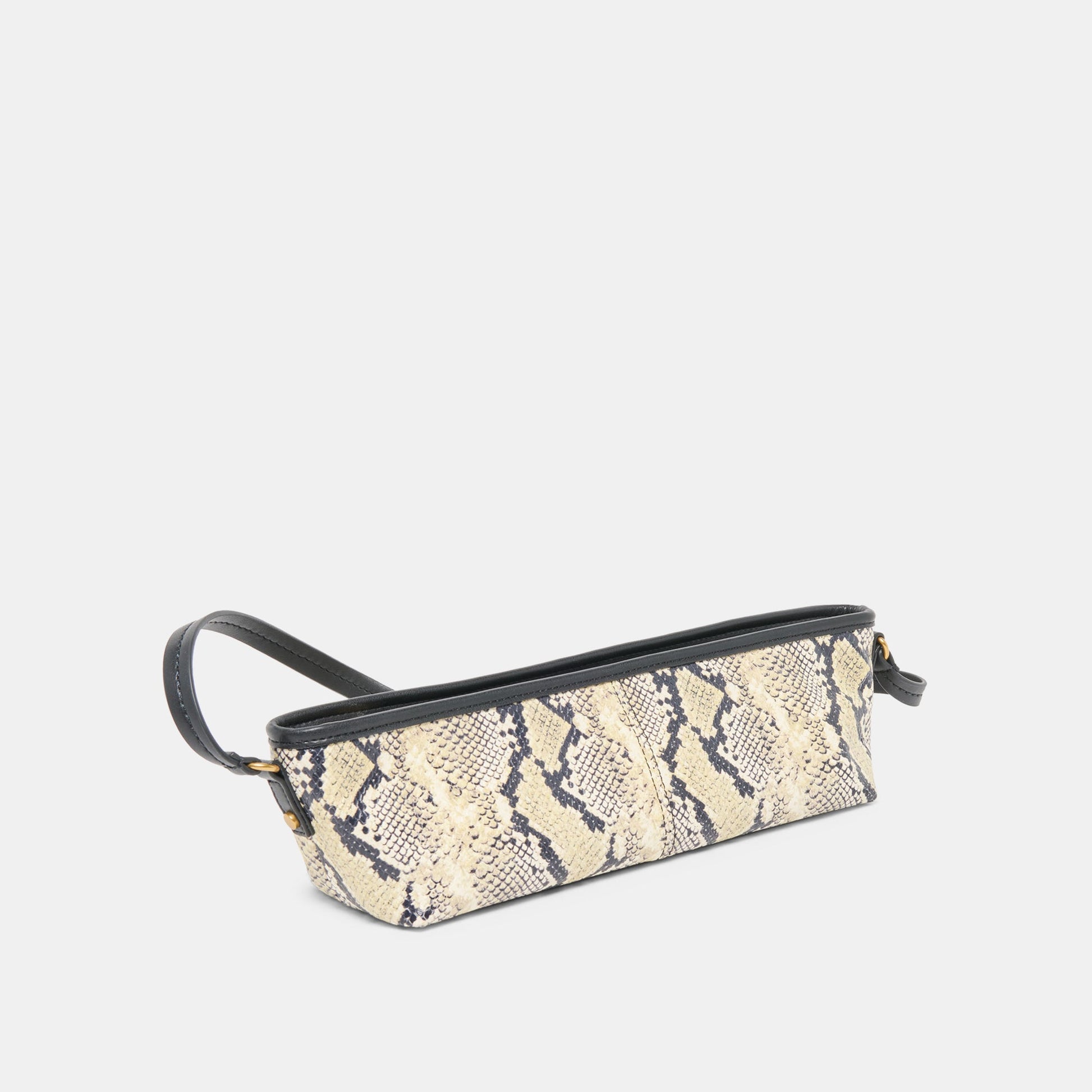 Savaii Black White Snake Stella Shoulder Bag - Dolce Vita
