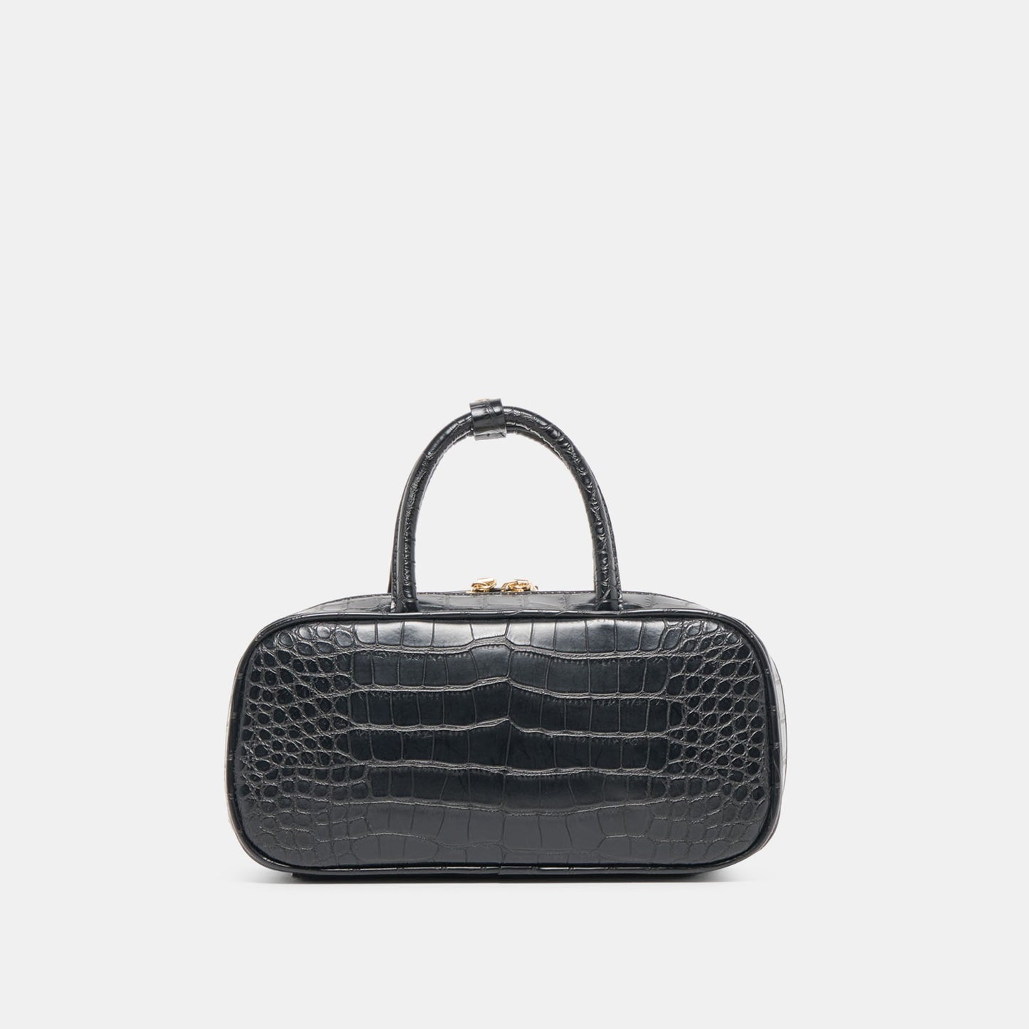 Flyn Black Croco Stella Handbag - Dolce Vita