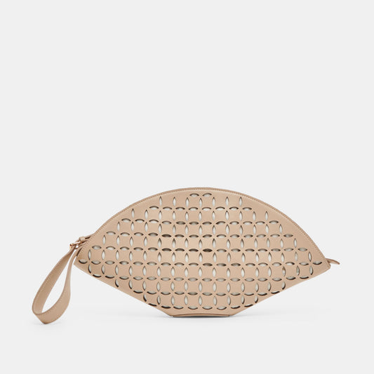 ISOLDE CLUTCH BEIGE STELLA - Dolce Vita