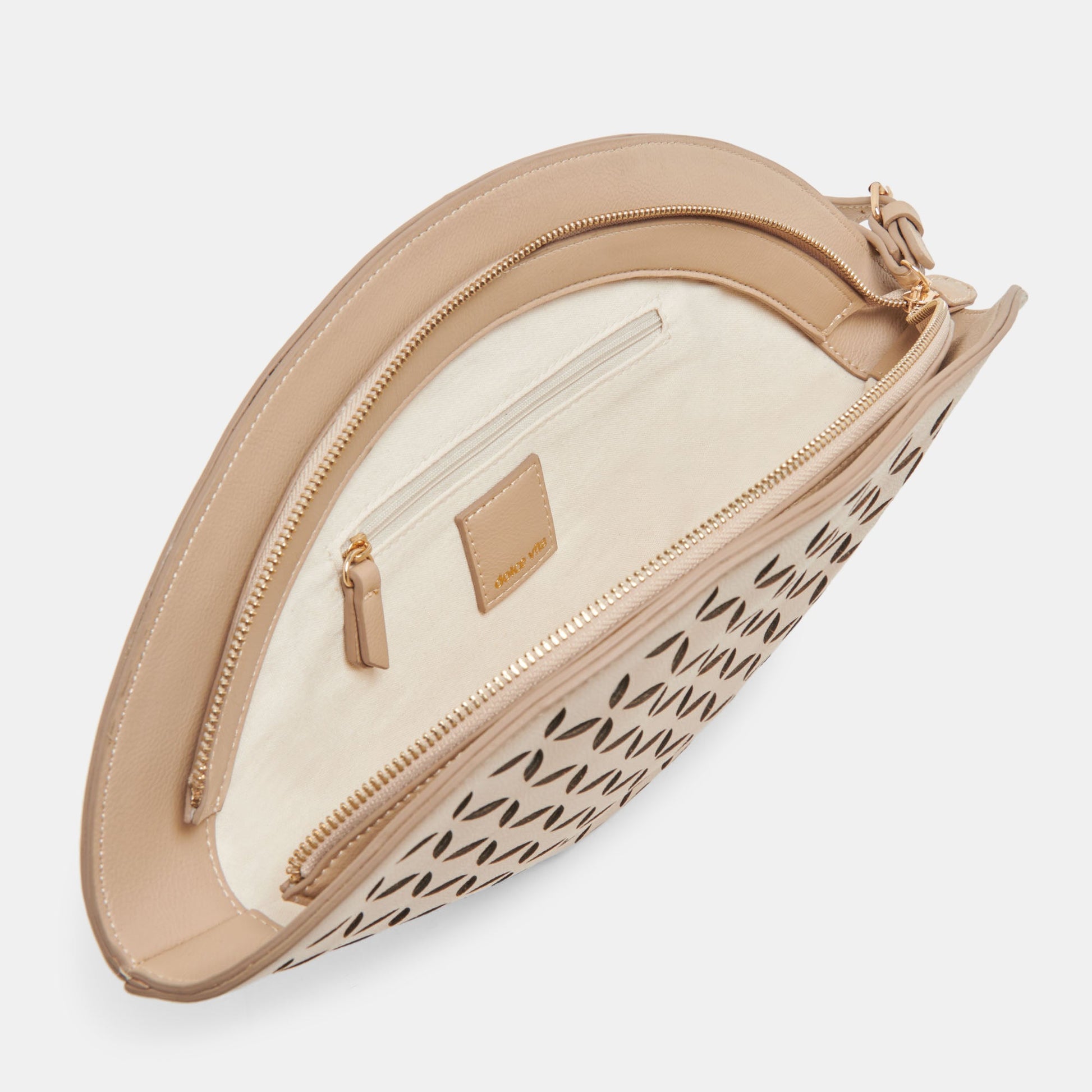 ISOLDE CLUTCH BEIGE STELLA - Dolce Vita