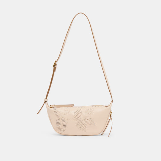 Lipari Creme Leather Crossbody - Dolce Vita
