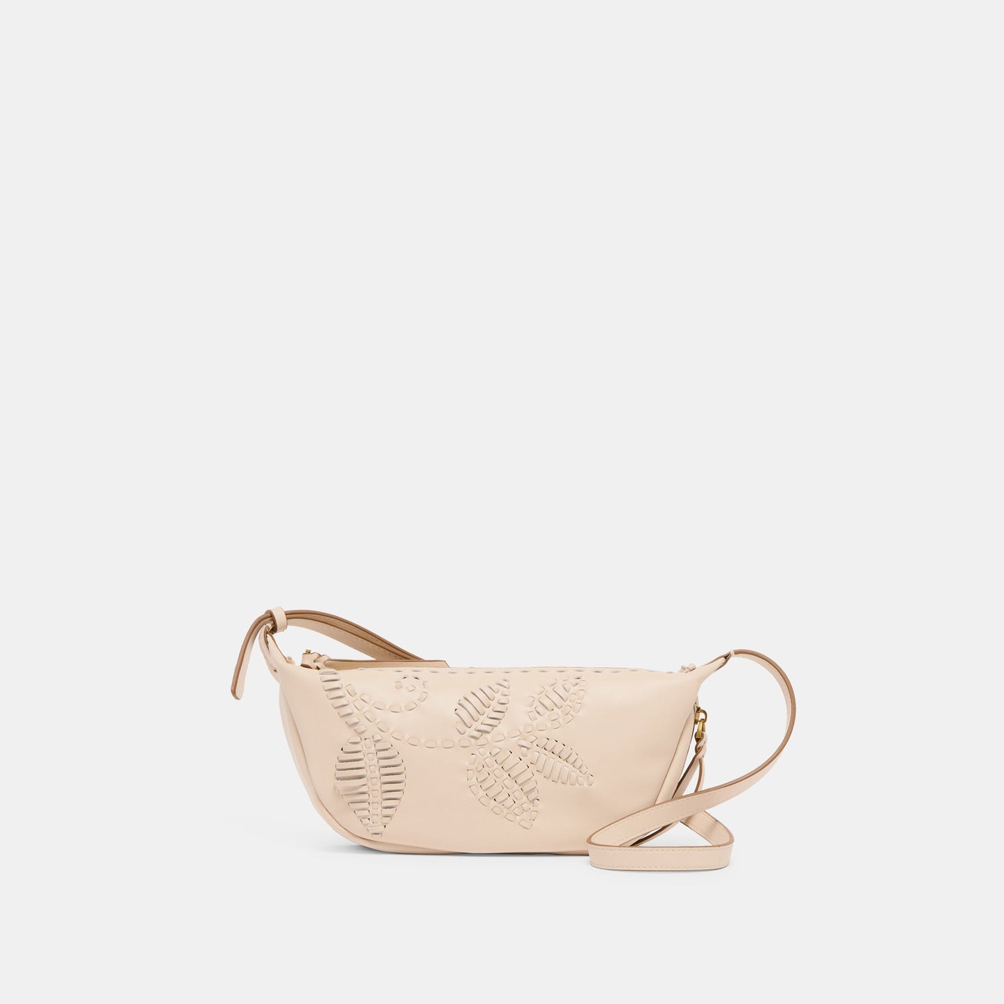 Lipari Creme Leather Crossbody - Dolce Vita