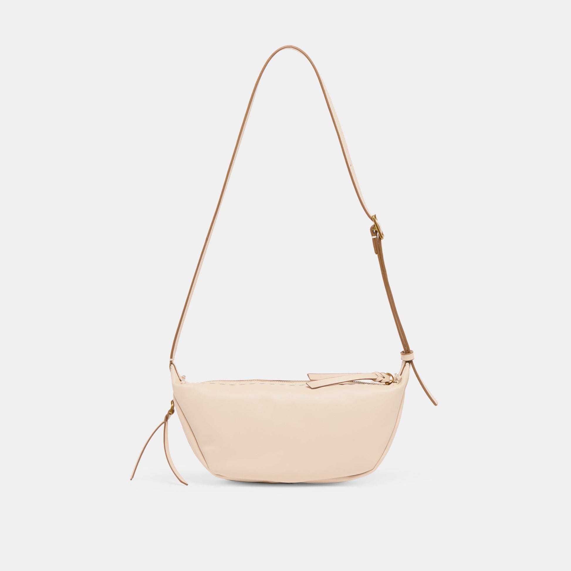 Lipari Creme Leather Crossbody - Dolce Vita
