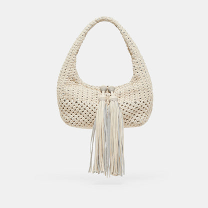 Zenia Bone Leather Handbag - Dolce Vita