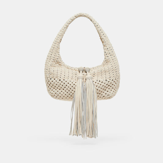 Zenia Bone Leather Handbag - Dolce Vita