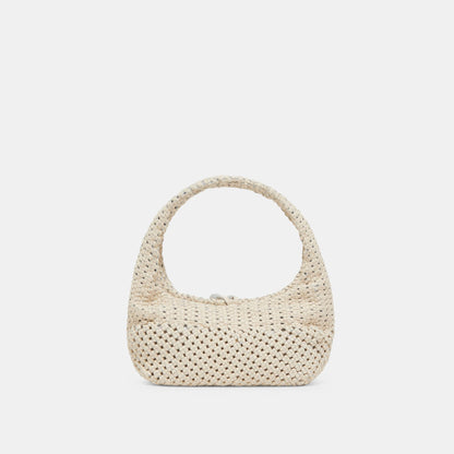 Zenia Bone Leather Handbag - Dolce Vita