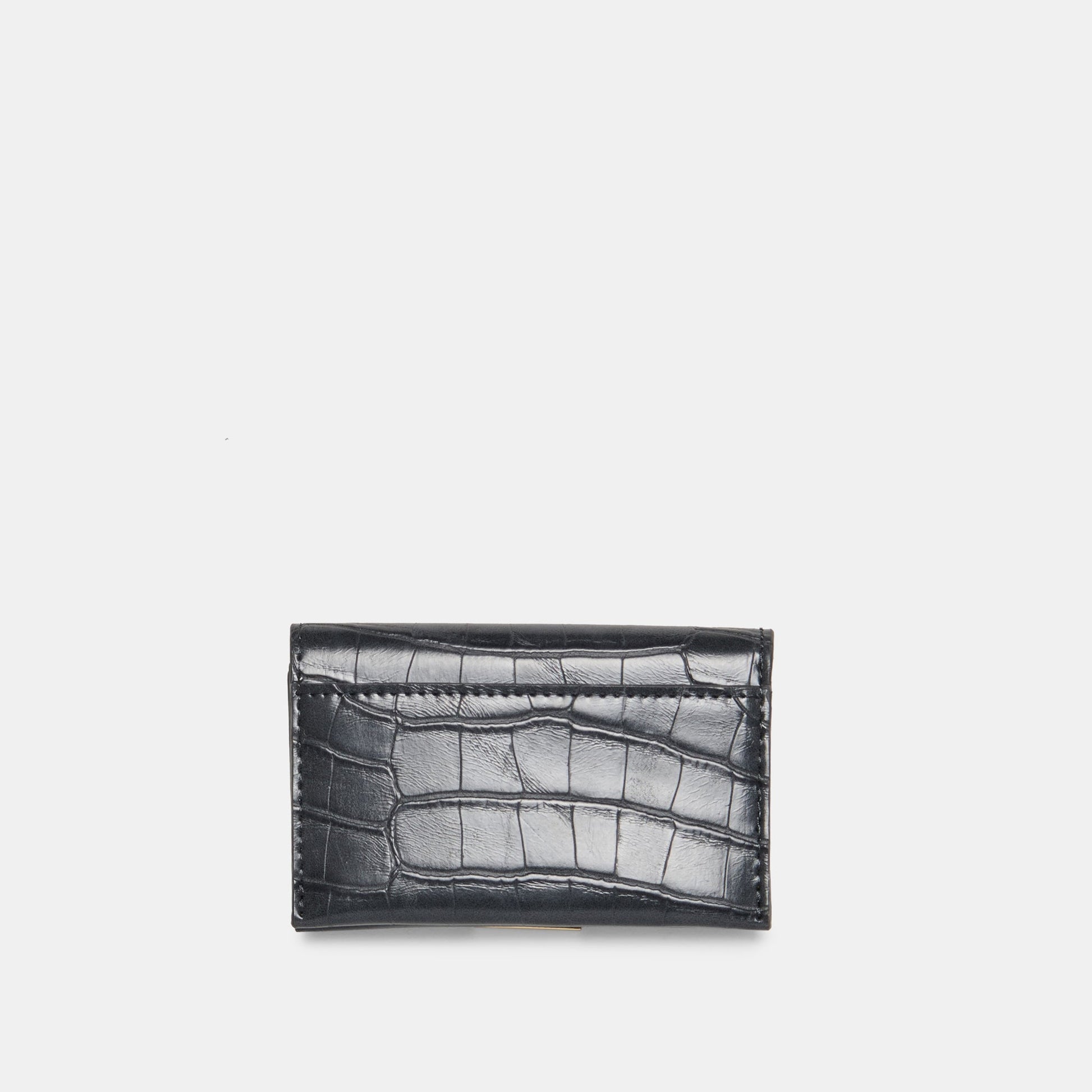 Mini-Me Grey Croco Stella Wallet - Dolce Vita