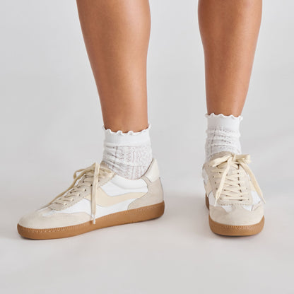 POINTELLE SOCKS WHITE - Dolce Vita