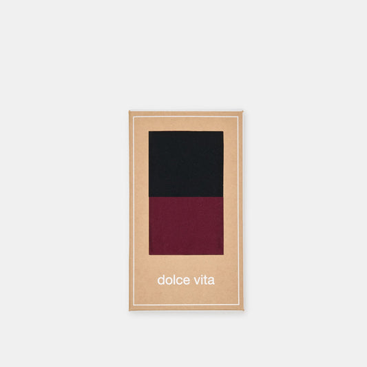 2-Pack Cherry Black Solid Tights - Dolce Vita