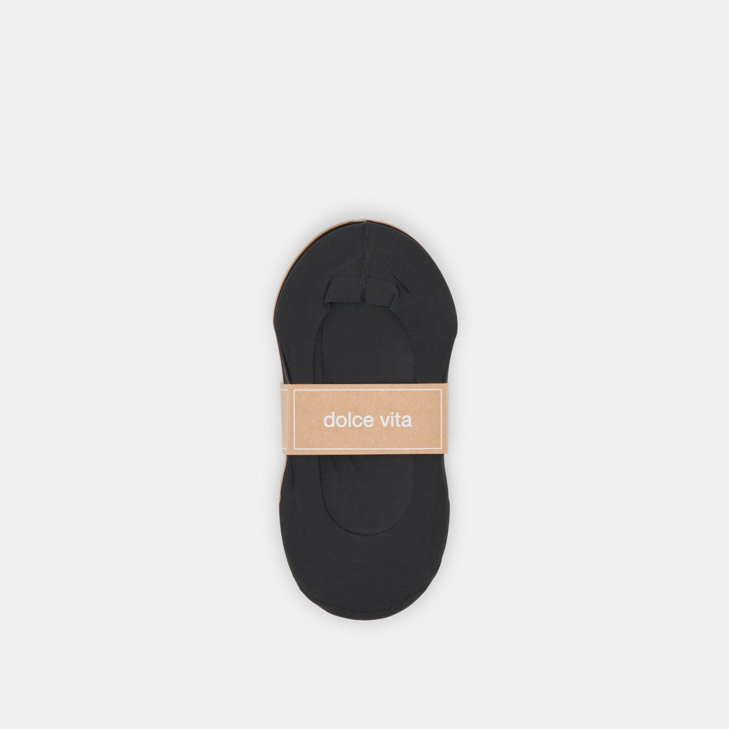 NO SHOW SOCKS 5 PACK TAN BLACK - Dolce Vita