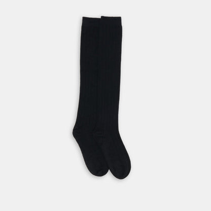 Knee High Black Socks - Dolce Vita
