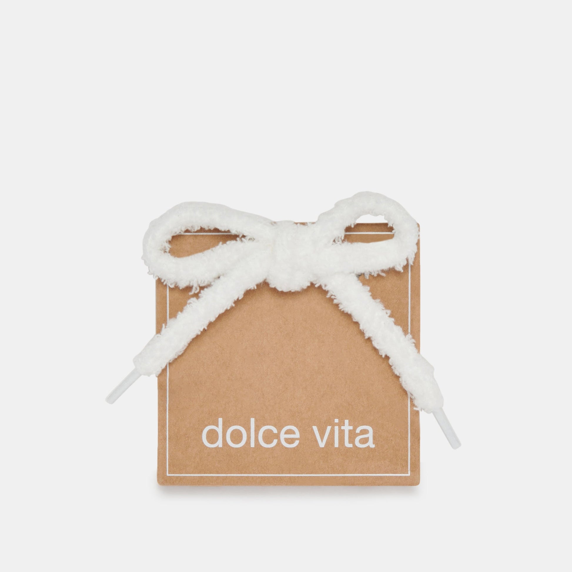 FUZZY LACE WHITE - Dolce Vita