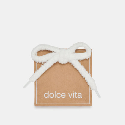 FUZZY LACE WHITE - Dolce Vita