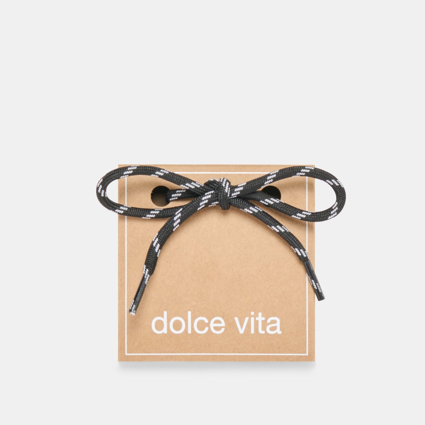 TICK MARK CORD LACE BLACK MULTI - Dolce Vita