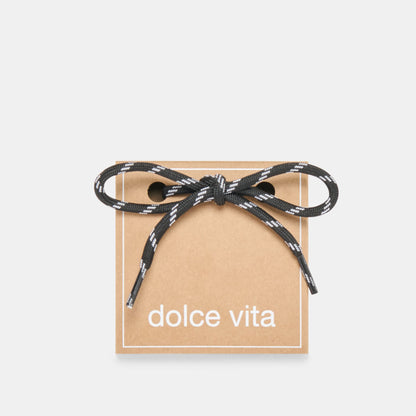 TICK MARK CORD LACE BLACK MULTI - Dolce Vita