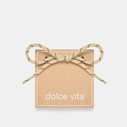 TICK MARK CORD LACE TAN MULTI - Dolce Vita