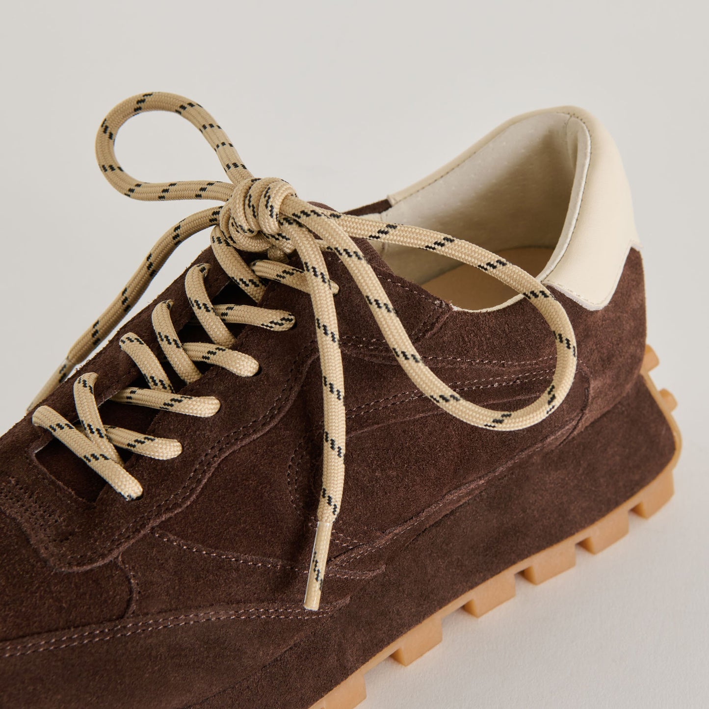 TICK MARK CORD LACE TAN MULTI - Dolce Vita