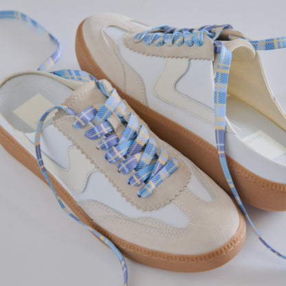 PREPPY PLAID LACE BLUE MULTI - Dolce Vita
