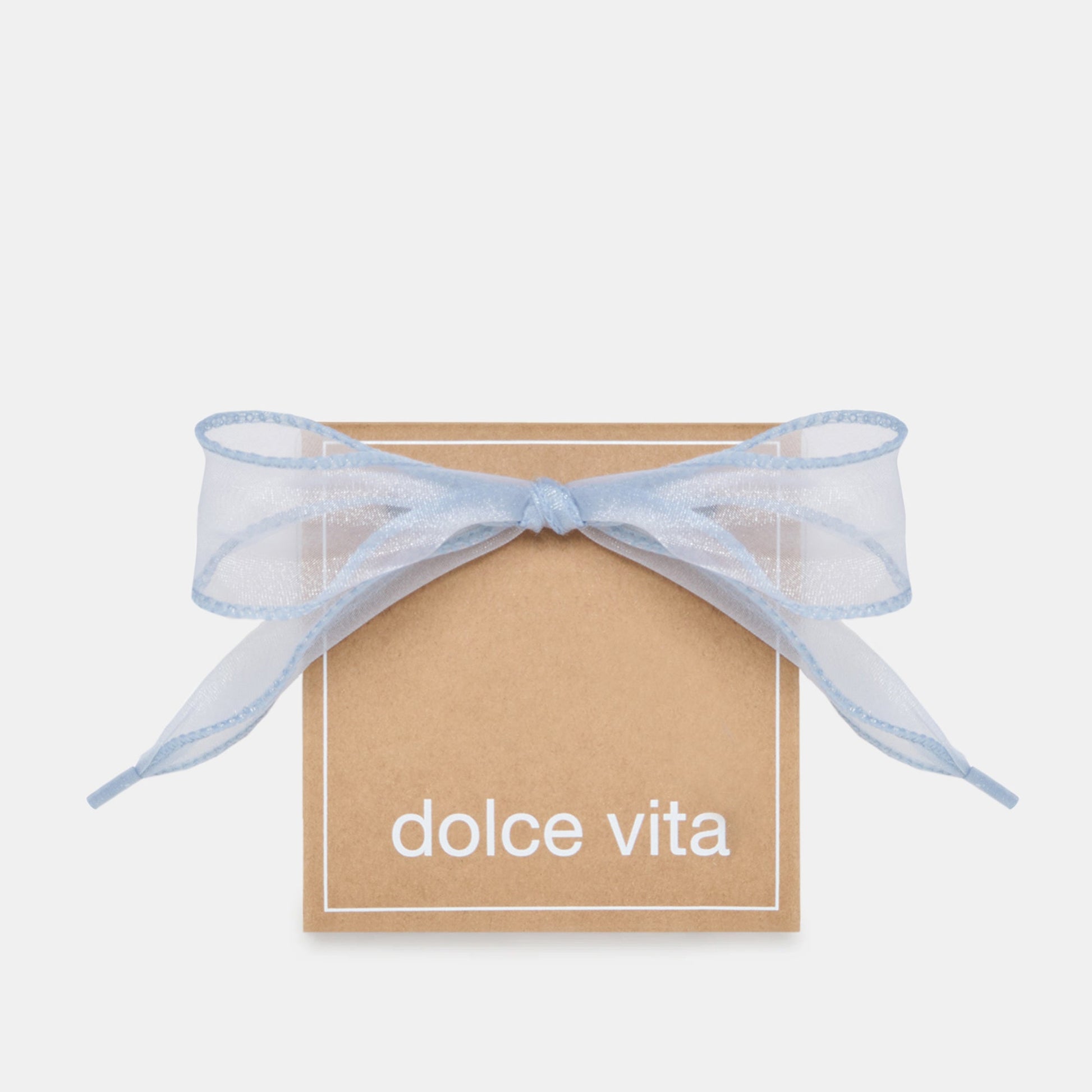 CURLY ORGANZA LACE LIGHT BLUE - Dolce Vita