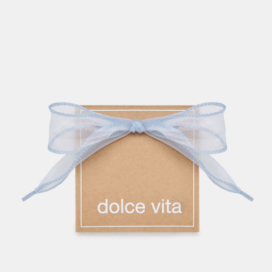 CURLY ORGANZA LACE LIGHT BLUE - Dolce Vita