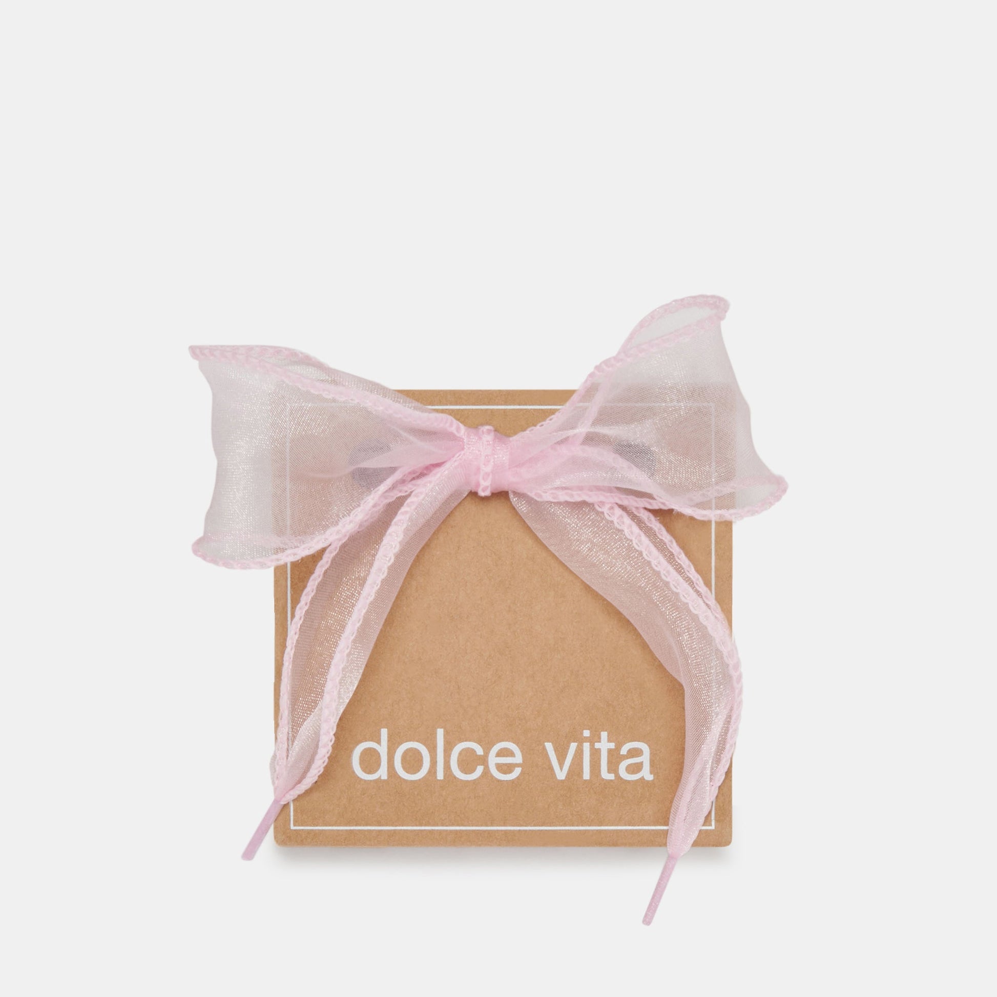 CURLY ORGANZA LACE LIGHT PINK - Dolce Vita