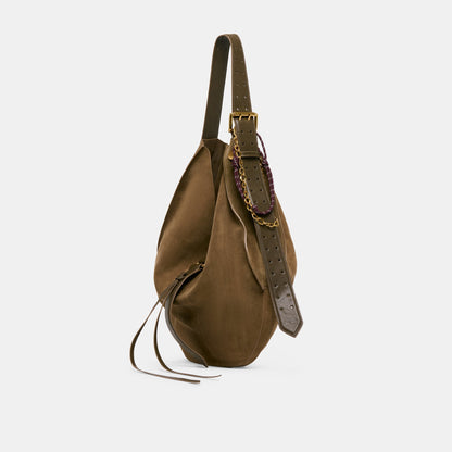 Rope + Chain Burgundy Multi Bag Charm - Dolce Vita