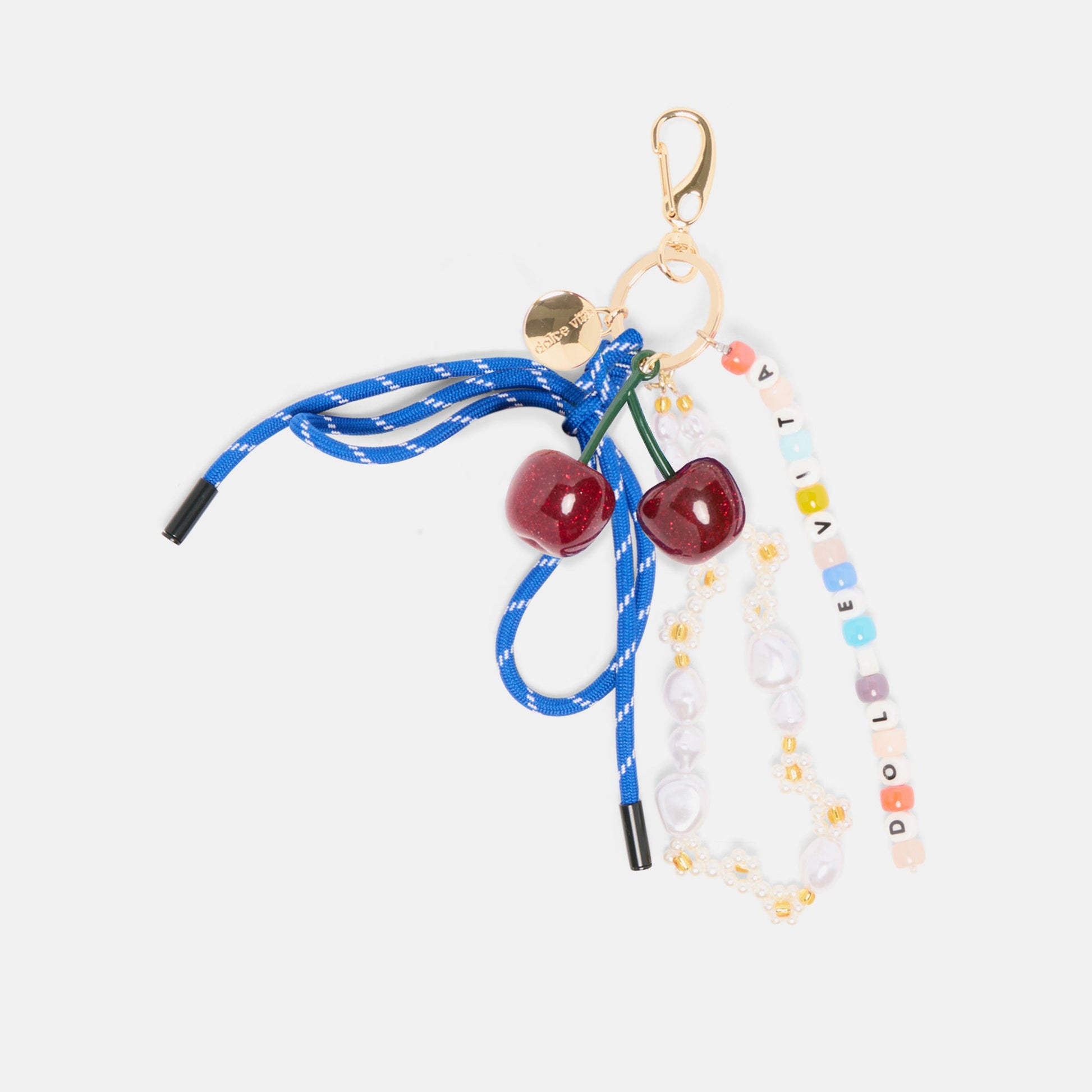 Dolce Vita Blue Multi Beaded Bag Charm - Dolce Vita