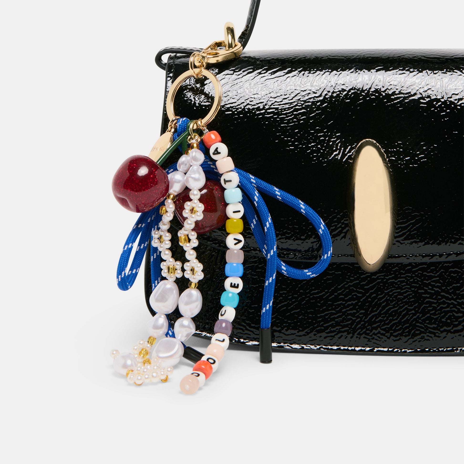 Dolce Vita Blue Multi Beaded Bag Charm - Dolce Vita