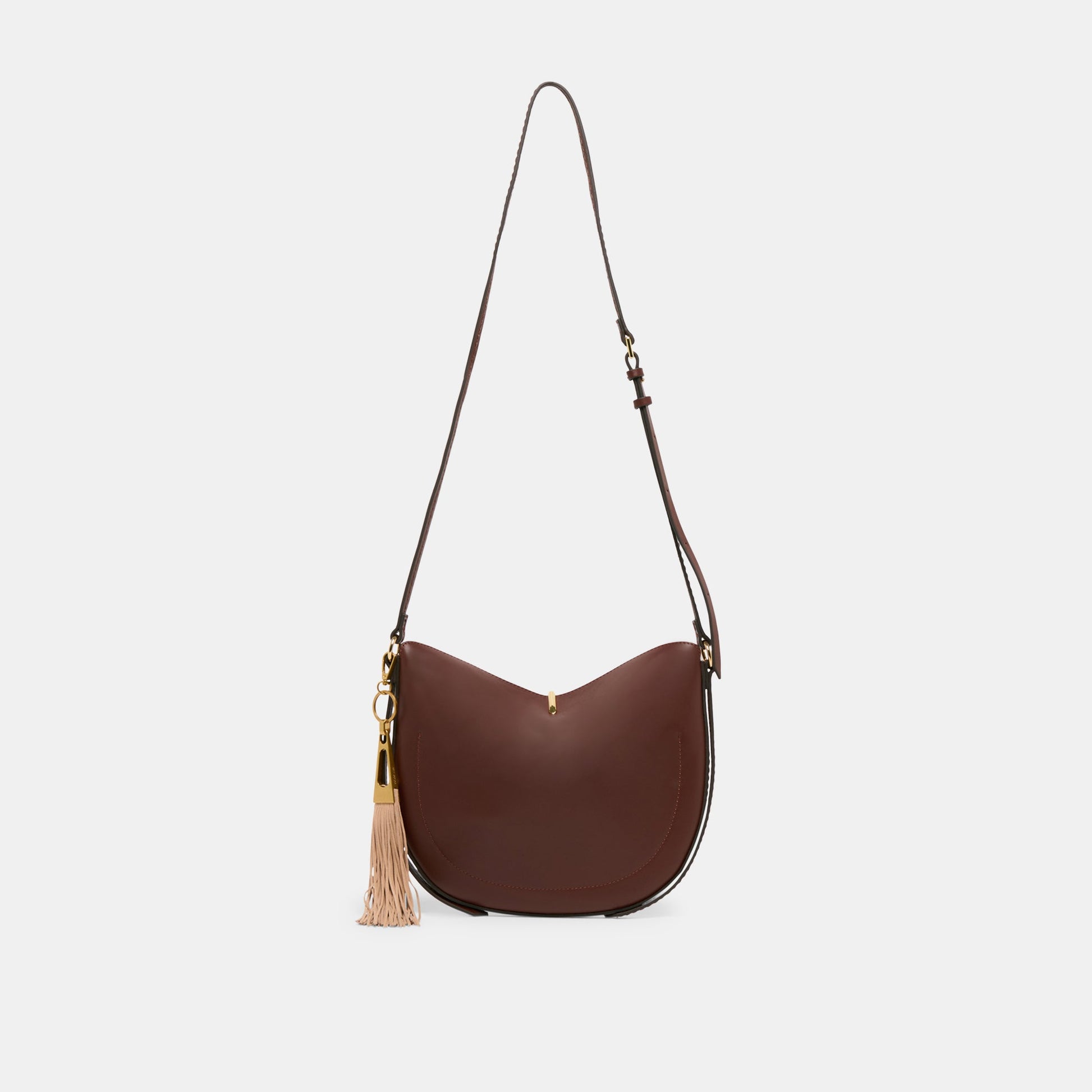 Fringe Tassel Camel Bag Charm - Dolce Vita