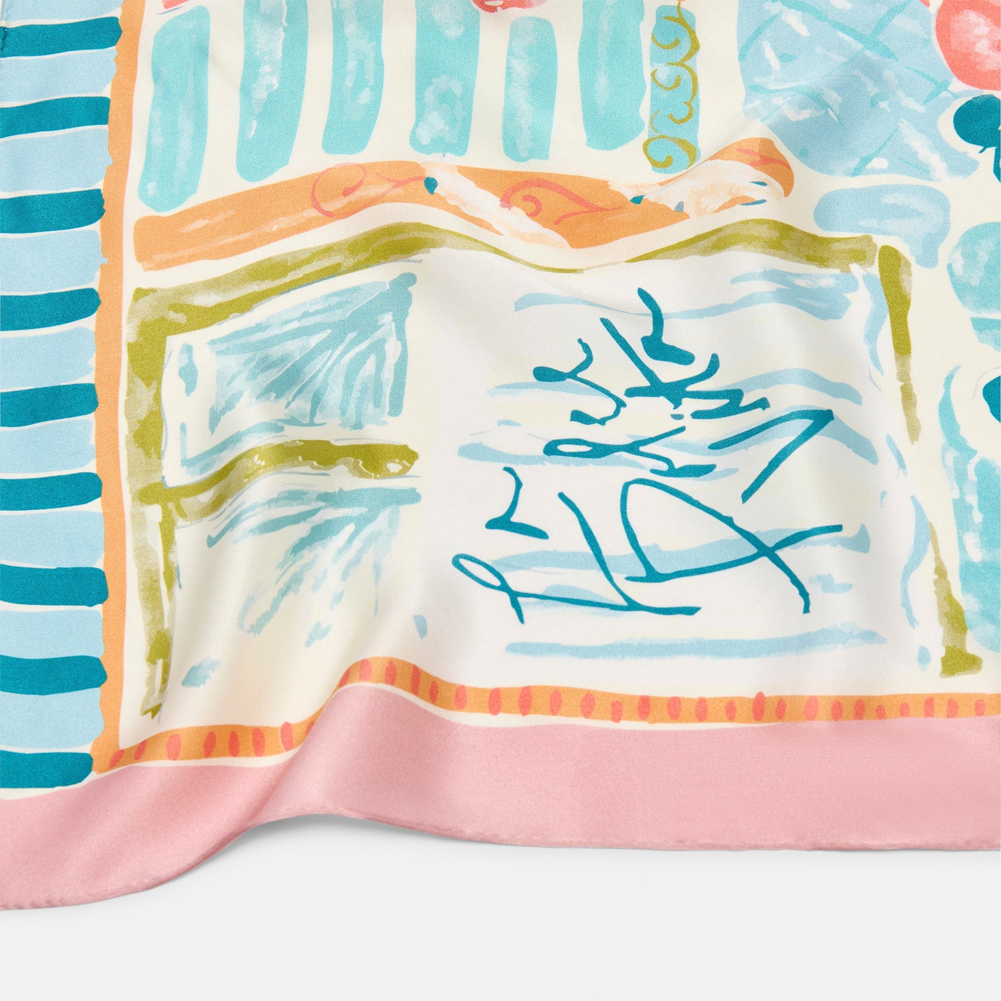 La Dolce Vita Pastel Multi Scarf - Dolce Vita