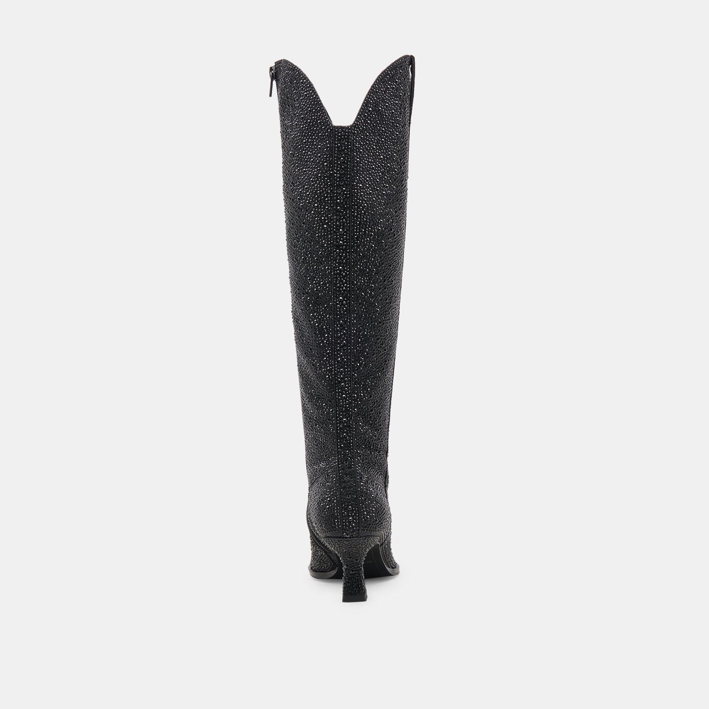ARIANA CRYSTAL BOOTS BLACK METALLIC CRYSTAL - Dolce Vita