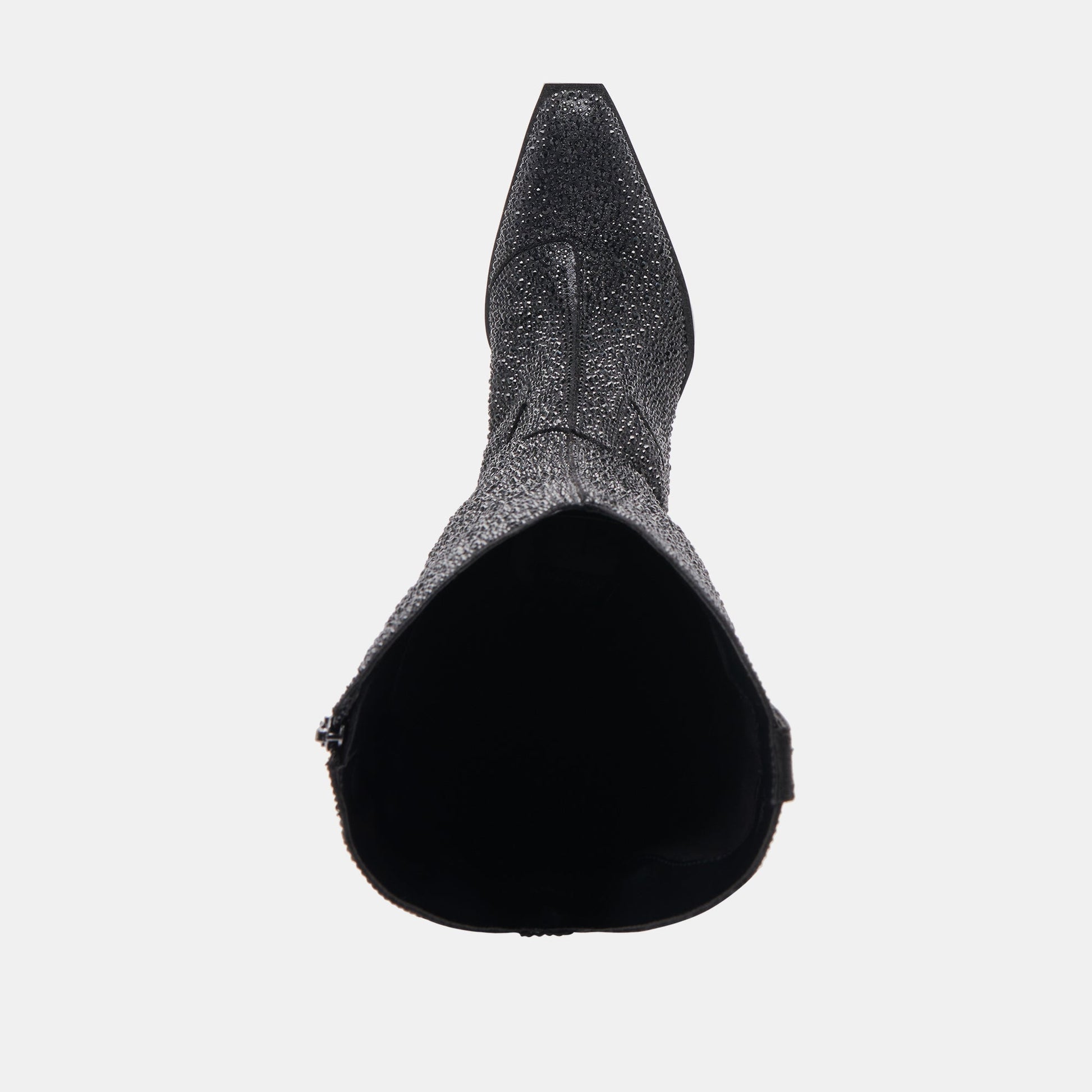 ARIANA CRYSTAL BOOTS BLACK METALLIC CRYSTAL - Dolce Vita