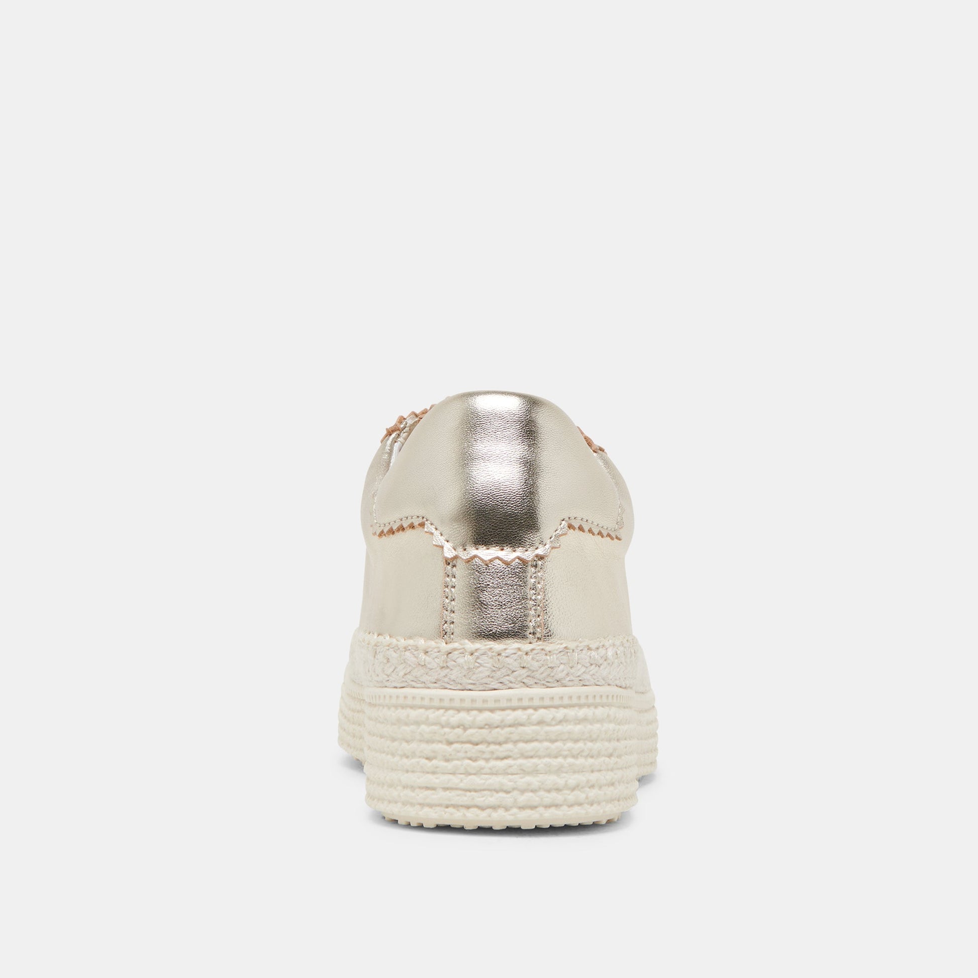 LENNIX SNEAKERS LIGHT GOLD METALLIC LEATHER - Dolce Vita