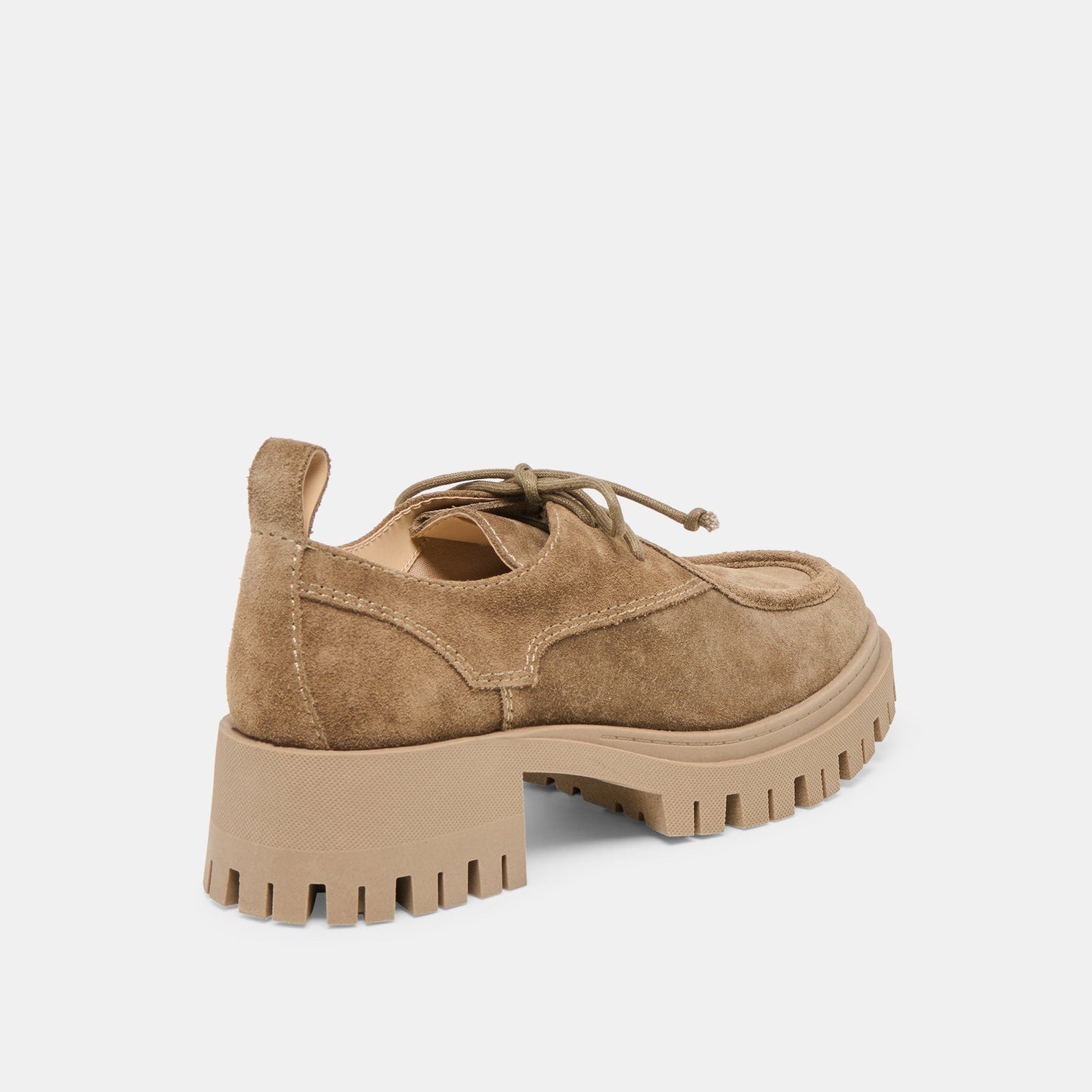 Milza Olive Suede Loafers - Dolce Vita