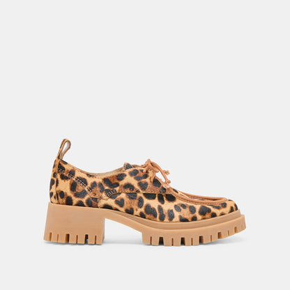 Milza Dk Leopard Calf Hair Loafers - Dolce Vita