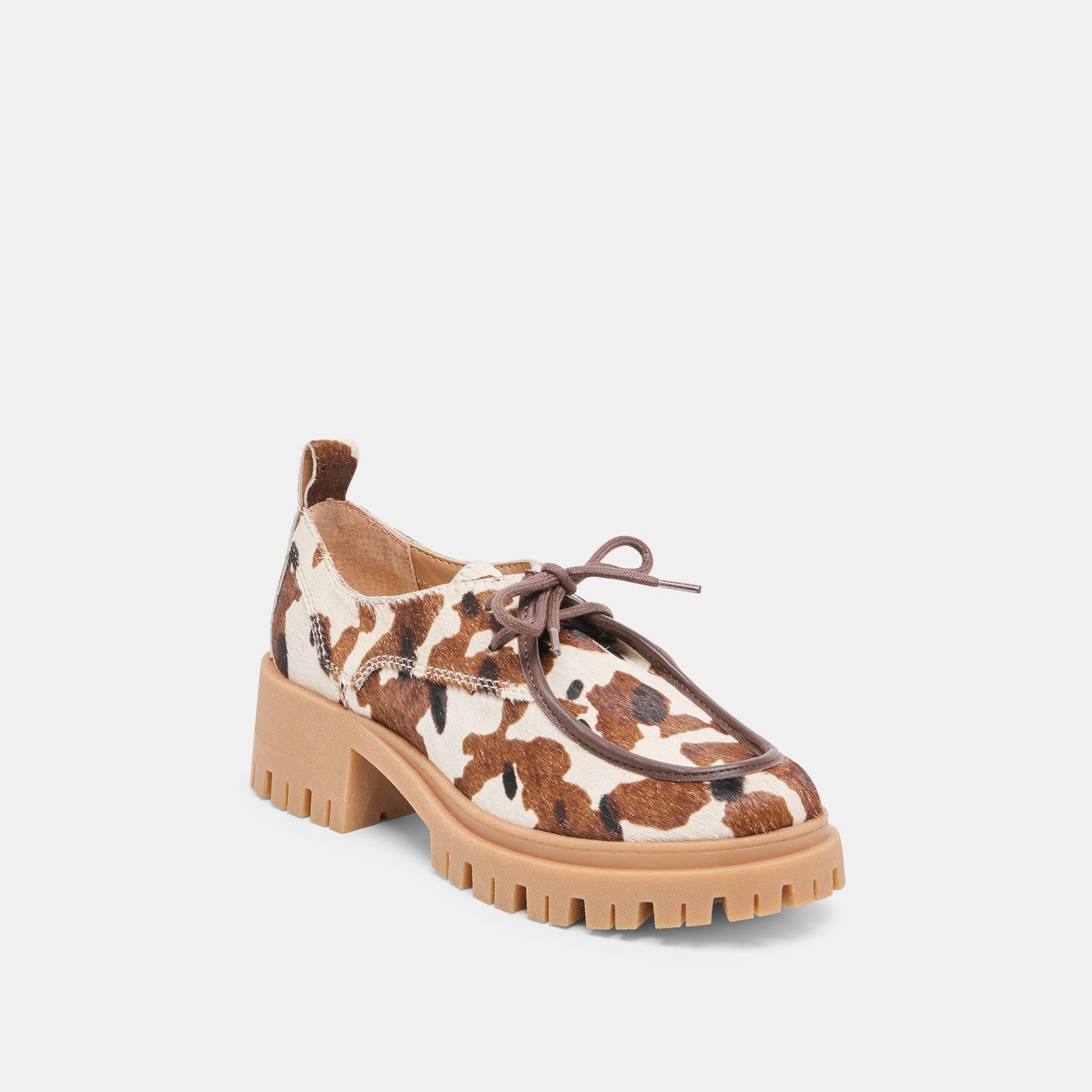 Milza Cocoa Calf Hair Loafers - Dolce Vita