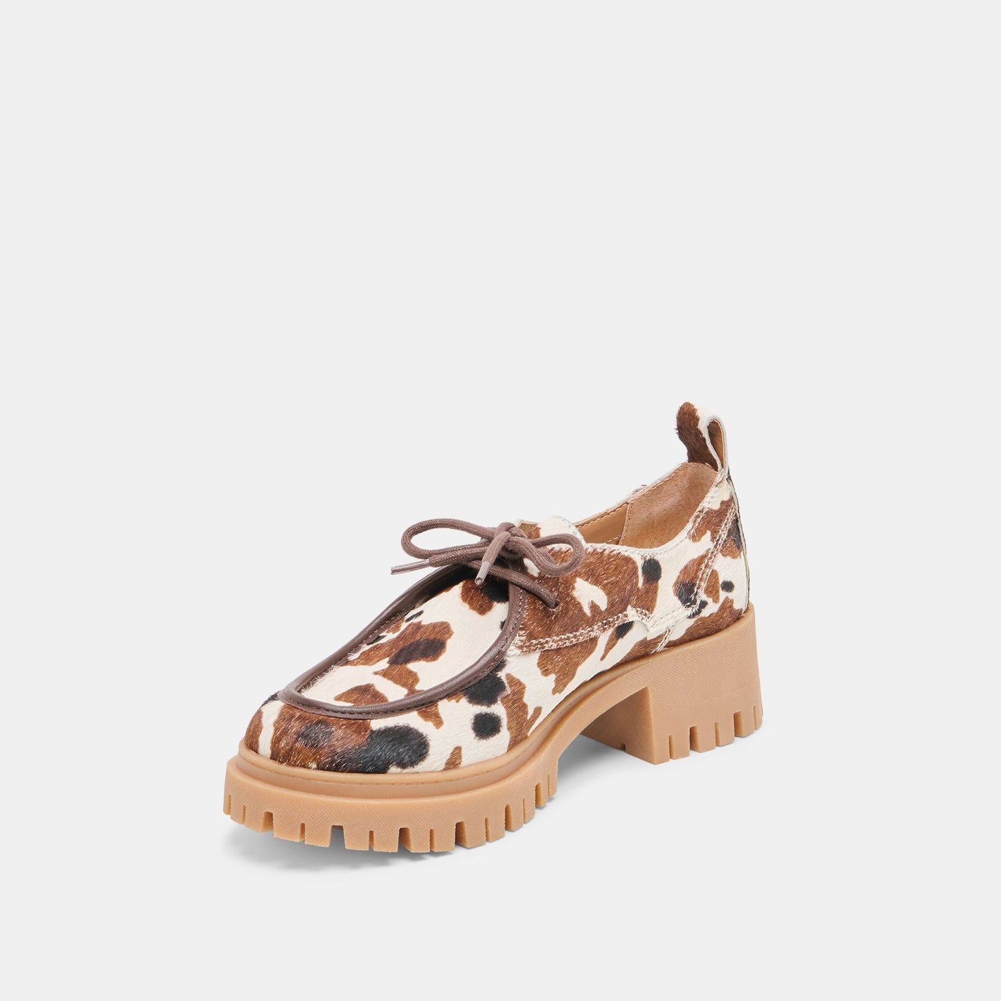 Milza Cocoa Calf Hair Loafers - Dolce Vita
